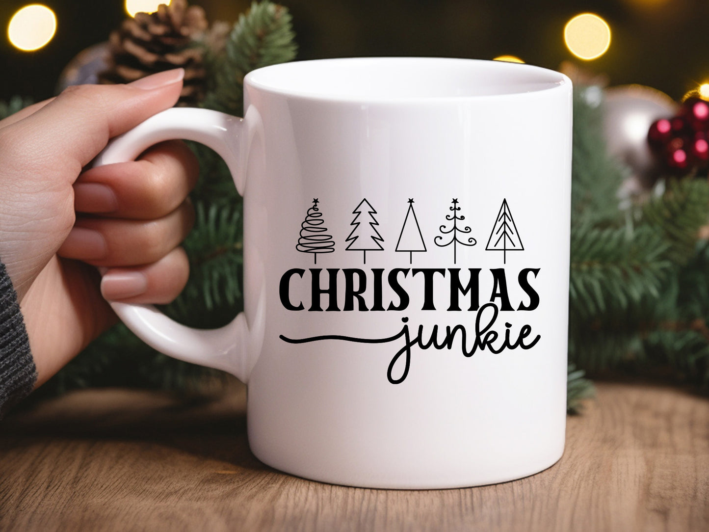 Christmas Junkie SVG PNG Design