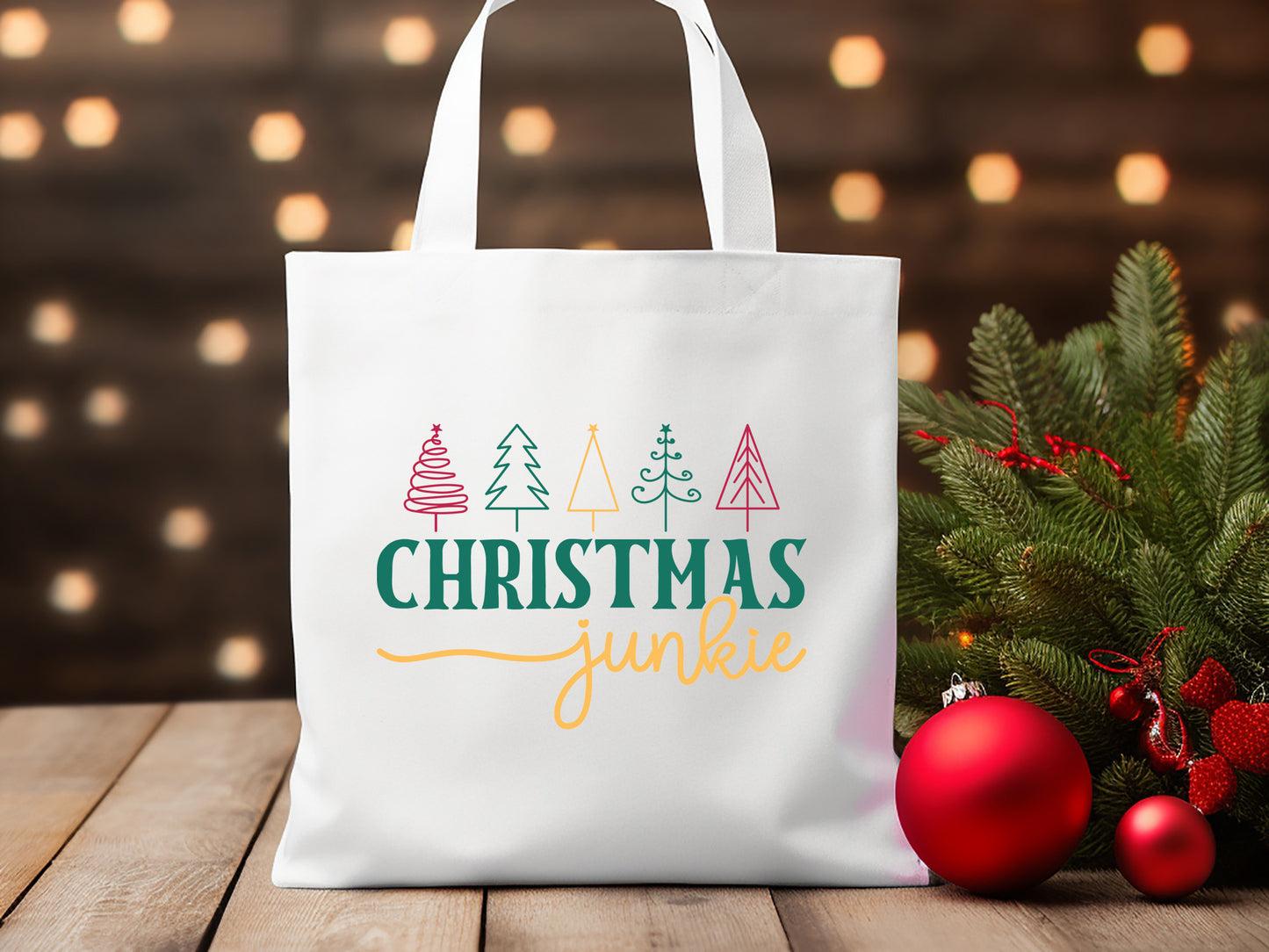 Christmas Junkie SVG PNG Design