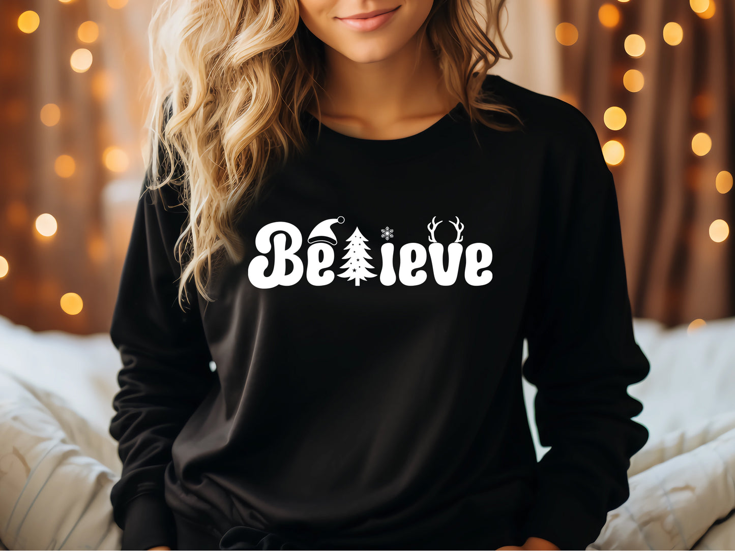 Christmas SVG Design - Believe