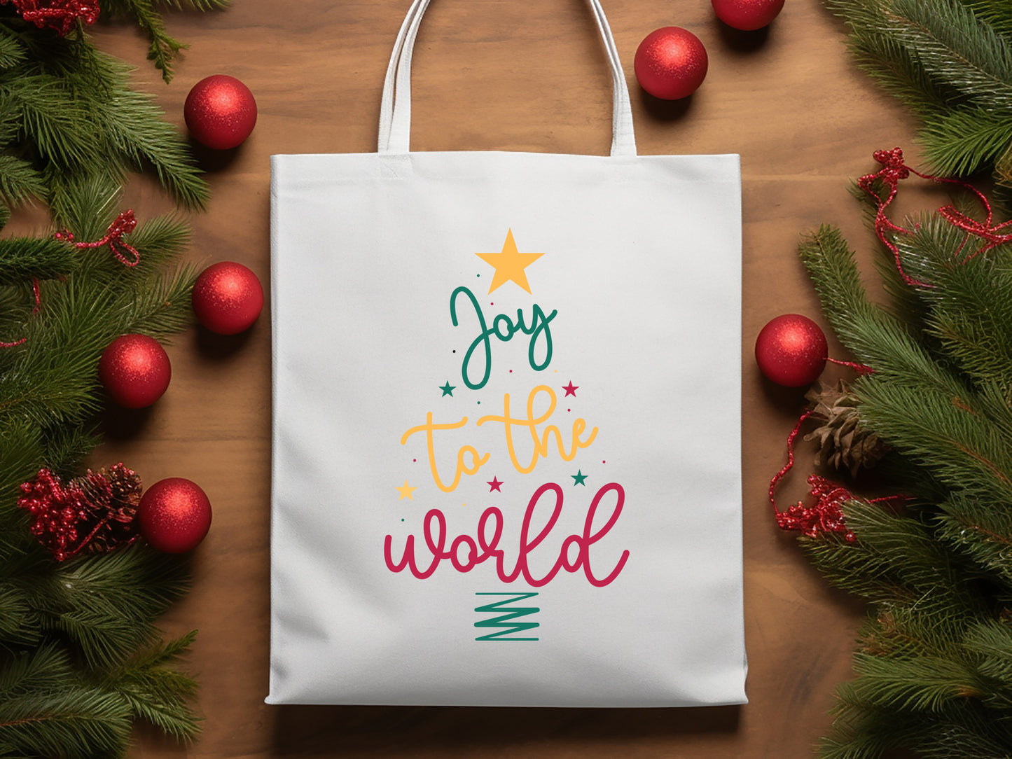 Christmas SVG File - Joy To The World