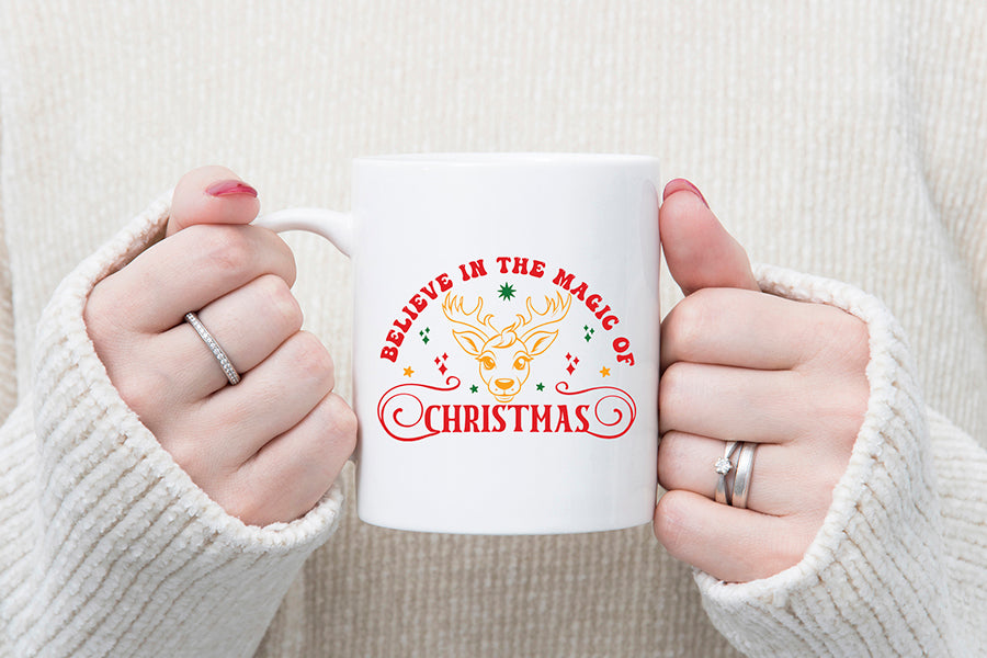 Believe in the Magic of Christmas, Santa Claus Quote SVG