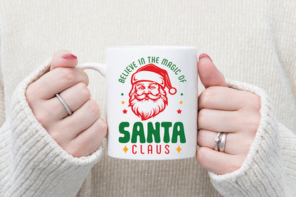 Believe in the Magic of Santa Claus, Christmas SVG