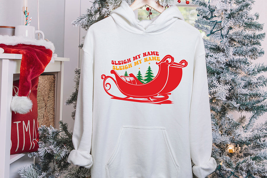 Sleigh My Name, Santa Claus Quote SVG