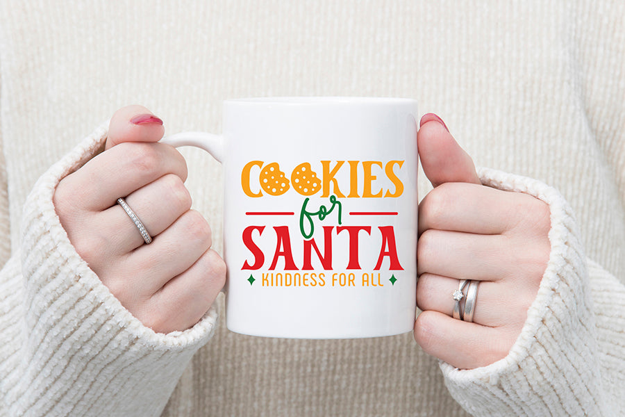 Cookies for Santa Kindness for All, Christmas SVG