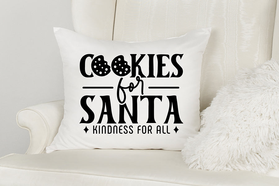 Cookies for Santa Kindness for All, Christmas SVG