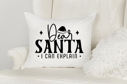 Dear Santa I Can Explain SVG - Christmas SVG
