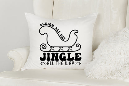 Sleigh All Day | Santa Claus Quote SVG
