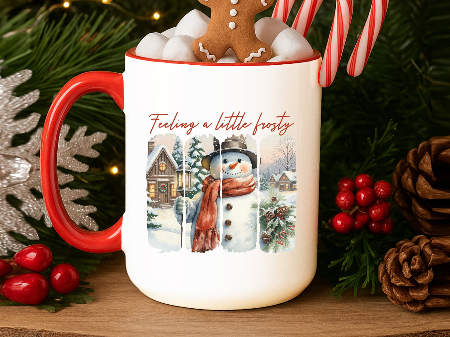 Christmas Snowman Sublimation Designs Bundle