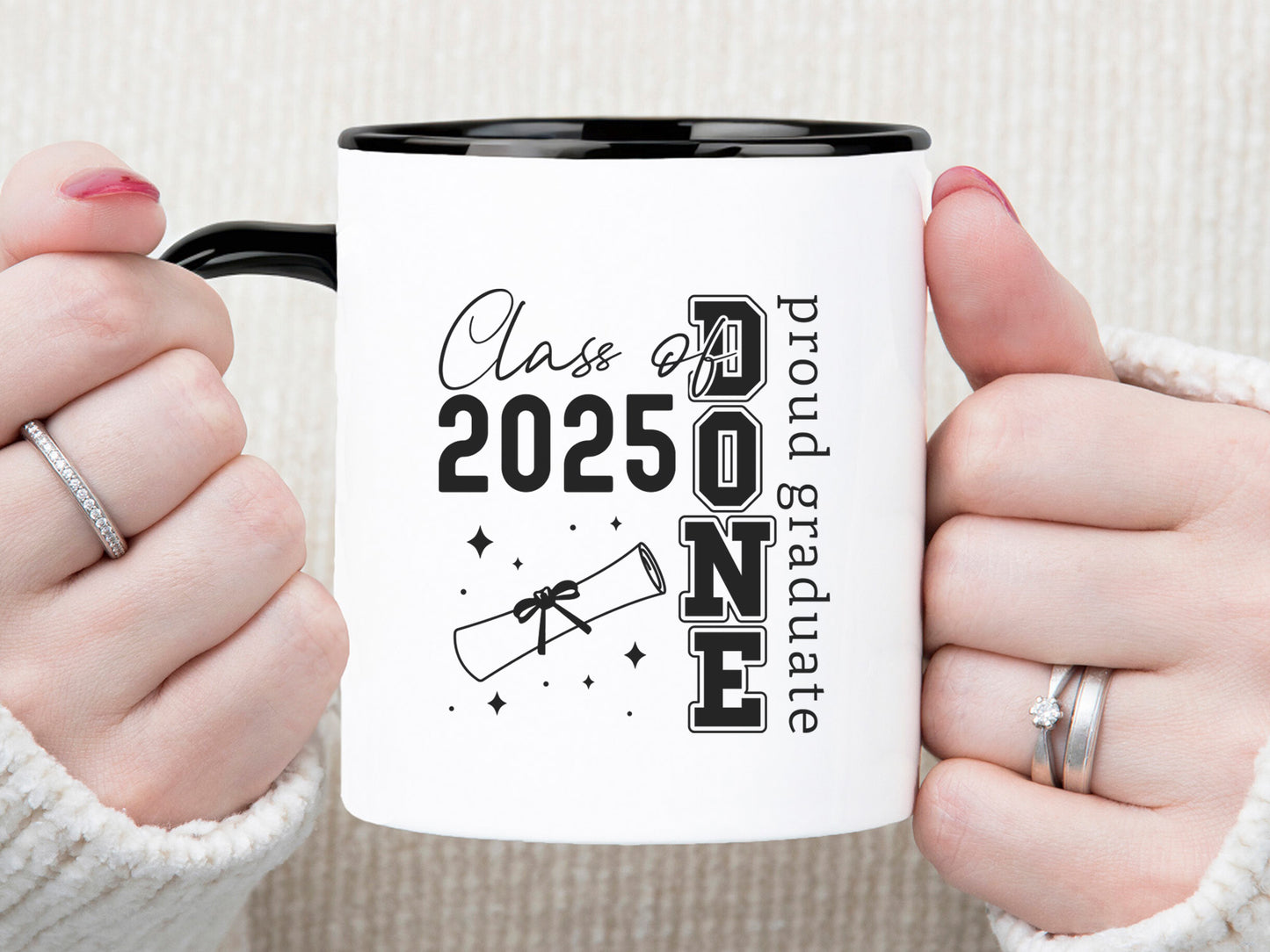 Class of 2025 Done Proud Graduate SVG File