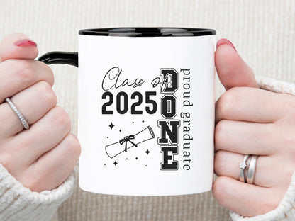 Class of 2025 Done Proud Graduate SVG File