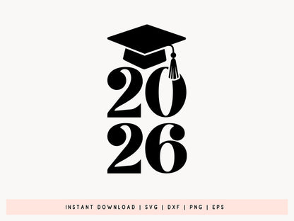 Class of 2026 SVG Cut File