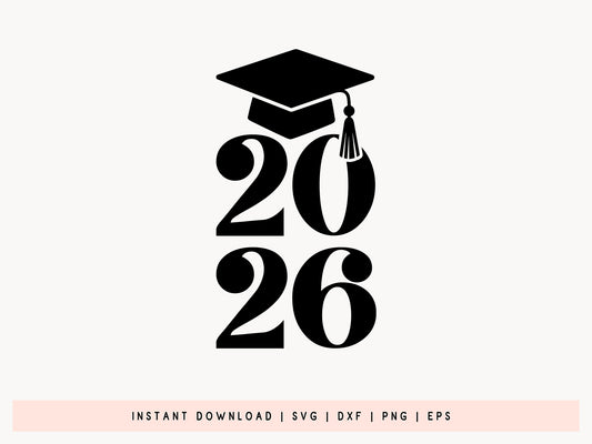 Class of 2026 SVG Cut File