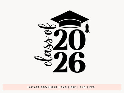 Class of 2026 SVG Design