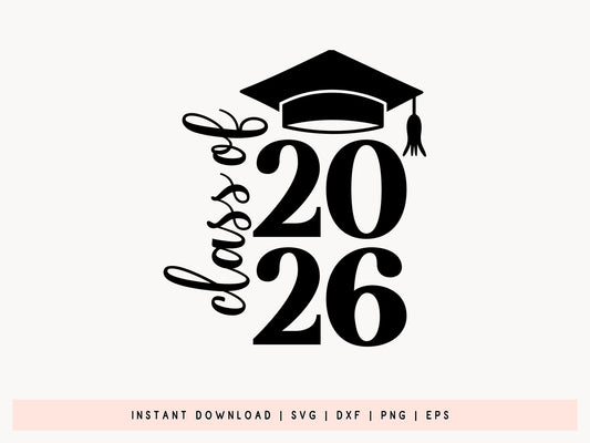 Class of 2026 SVG Design
