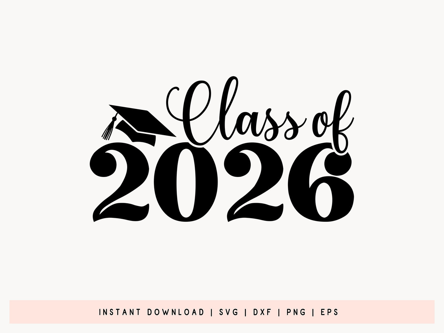 Class of 2026 Senior SVG