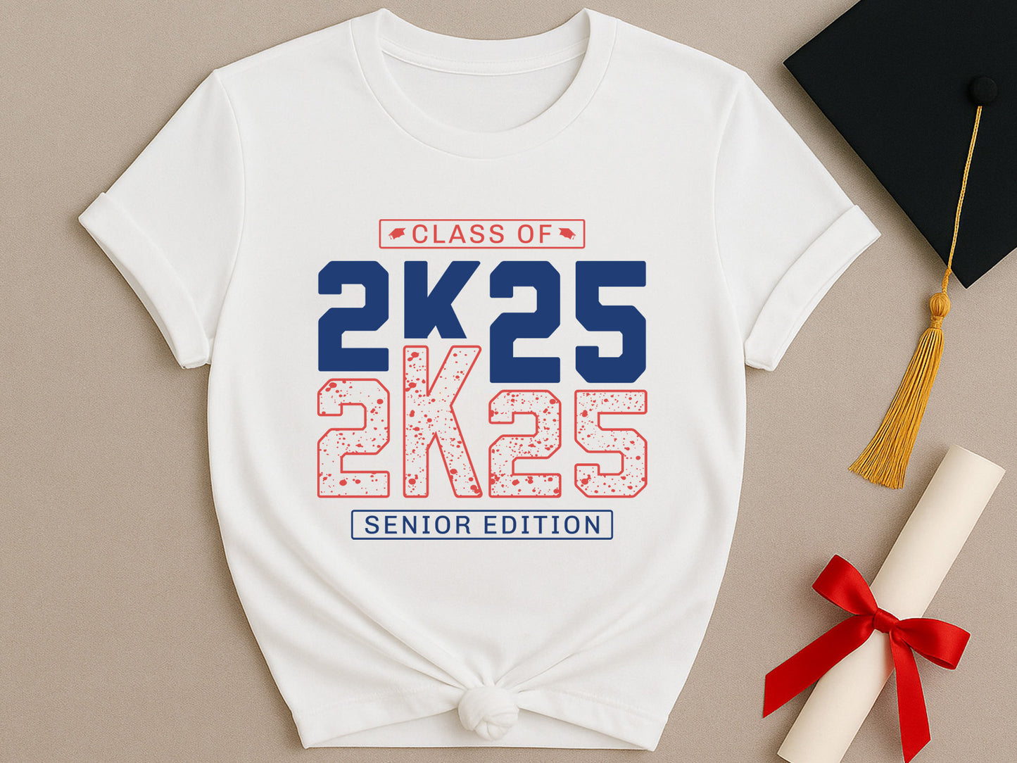 Class of 2K25 Senior Edition, Graduation SVG PNG