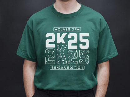 Class of 2K25 Senior Edition, Graduation SVG PNG