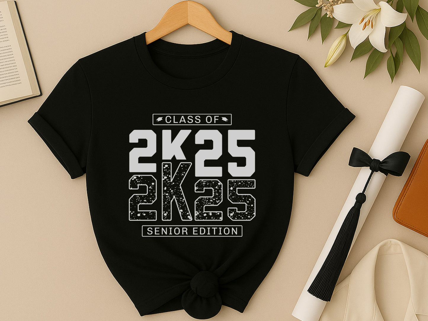 Class of 2K25 Senior Edition, Graduation SVG PNG