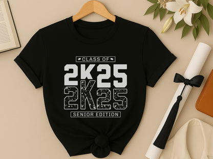 Class of 2K25 Senior Edition, Graduation SVG PNG