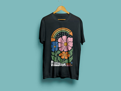 Classroom Vibes Only, Boho Floral Teacher SVG