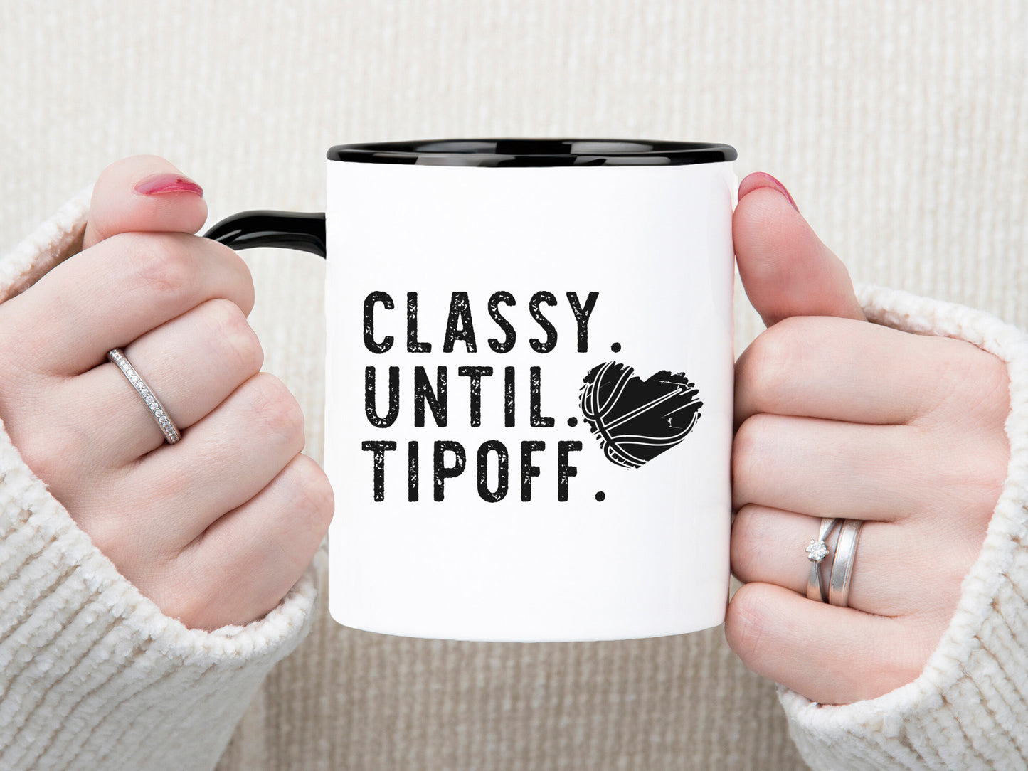 Classy Until Tipoff, Cricut Basketball SVG