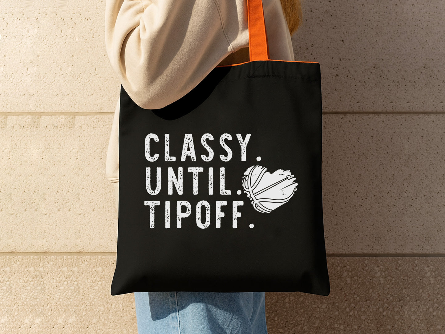 Classy Until Tipoff, Cricut Basketball SVG