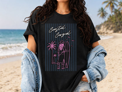 Coastal Cowgirl Western Summer PNG Design
