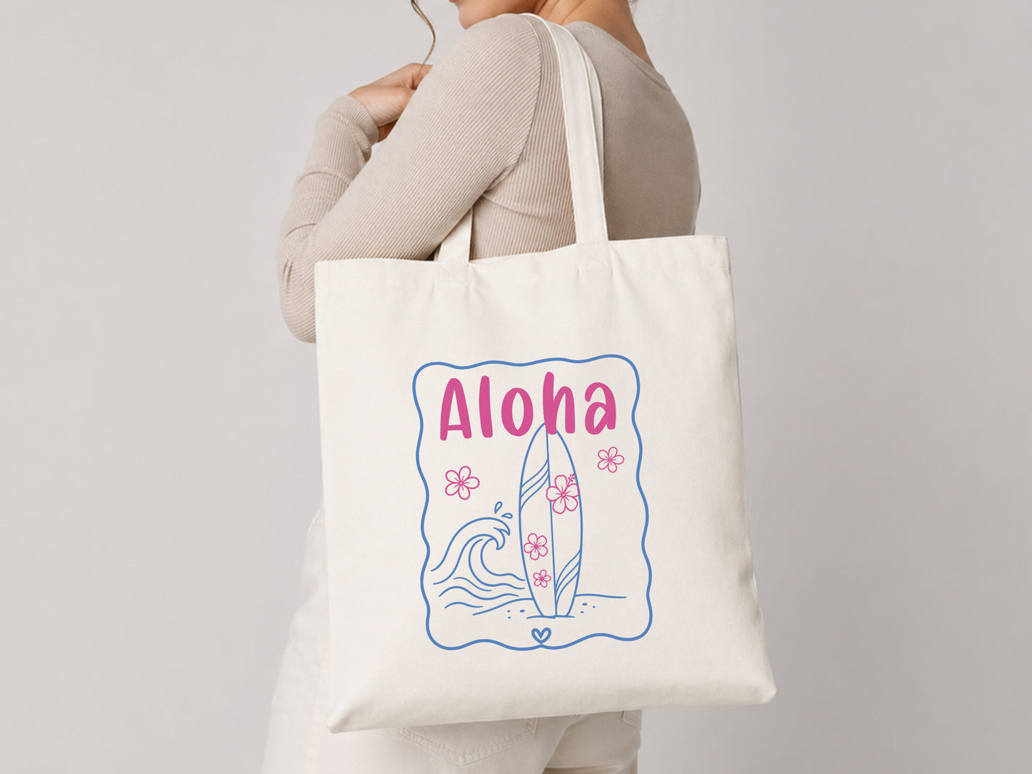 Coastal Summer Aloha Sublimation PNG