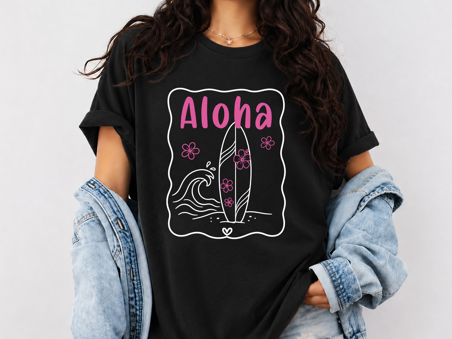 Coastal Summer Aloha Sublimation PNG