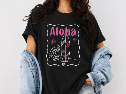 Coastal Summer Aloha Sublimation PNG
