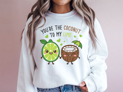 Coconut To My Lime PNG Valentine Food Sublimation