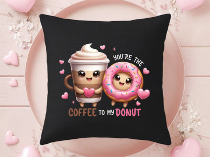 Coffee to My Donut Funny Food Valentines Day Sublimation
