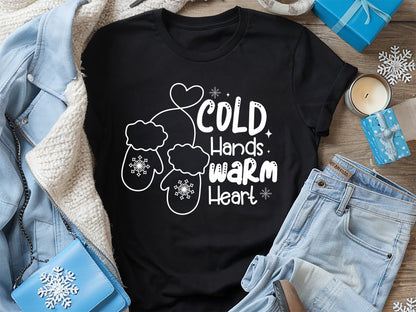 Cold Hands Warm Heart - Winter SVG File