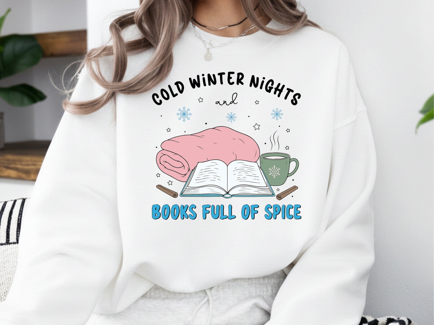 Cold Winter Nights and Books Full of Spice Sublimation