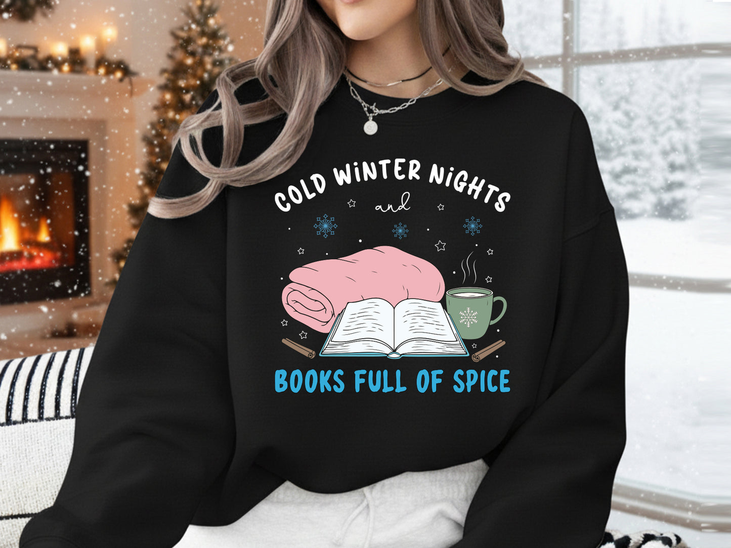 Cold Winter Nights and Books Full of Spice Sublimation