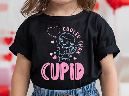 Cooler Than Cupid - Kids Valentines SVG