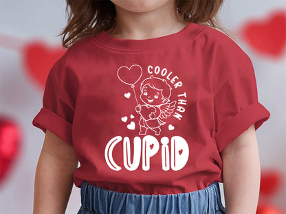 Cooler Than Cupid - Kids Valentines SVG