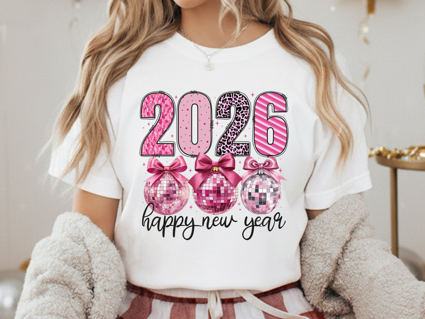 Coquette 2026 Happy New Year Sublimation