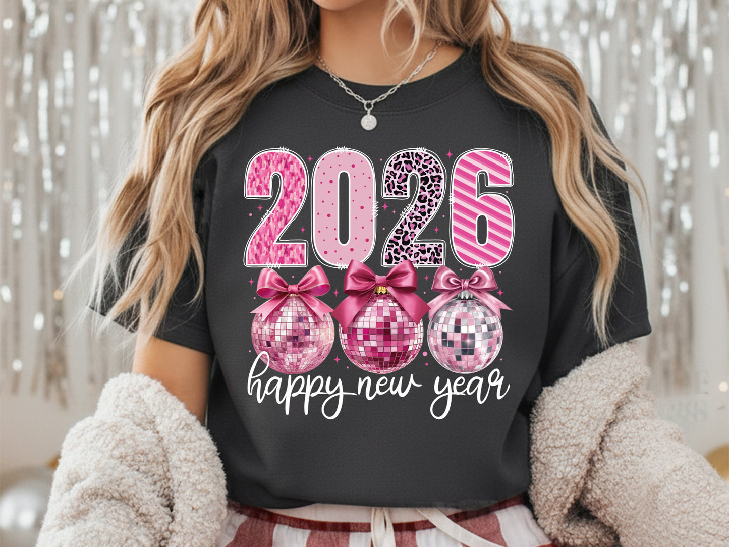 Coquette 2026 Happy New Year Sublimation