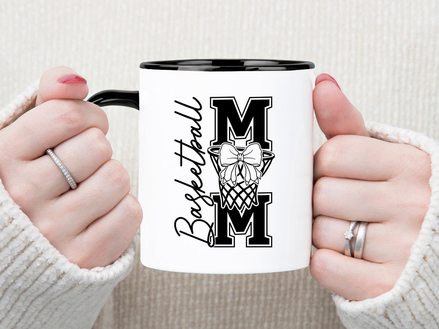 Coquette Basketball Mom SVG