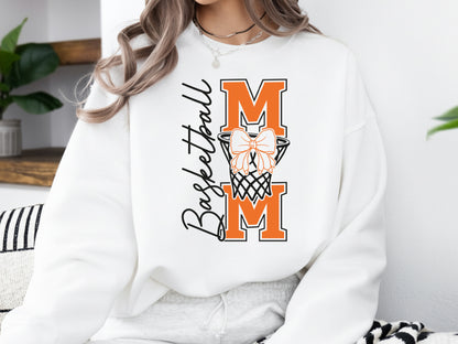 Coquette Basketball Mom SVG