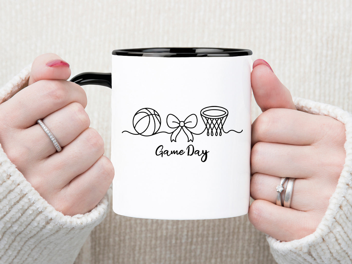 Game Day Coquette Basketball SVG File