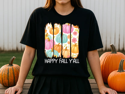Brush Stroke Happy Fall Y'all Sublimation PNG
