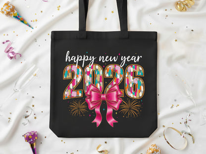 Coquette Happy New Year 2026 Sublimation