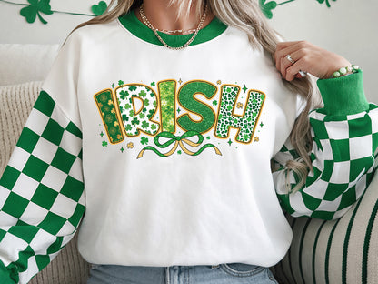 Coquette Irish St Patrick's Day PNG Design
