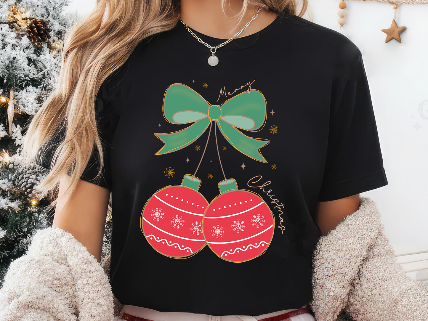 Coquette Jingle Bell Merry Christmas Sublimation