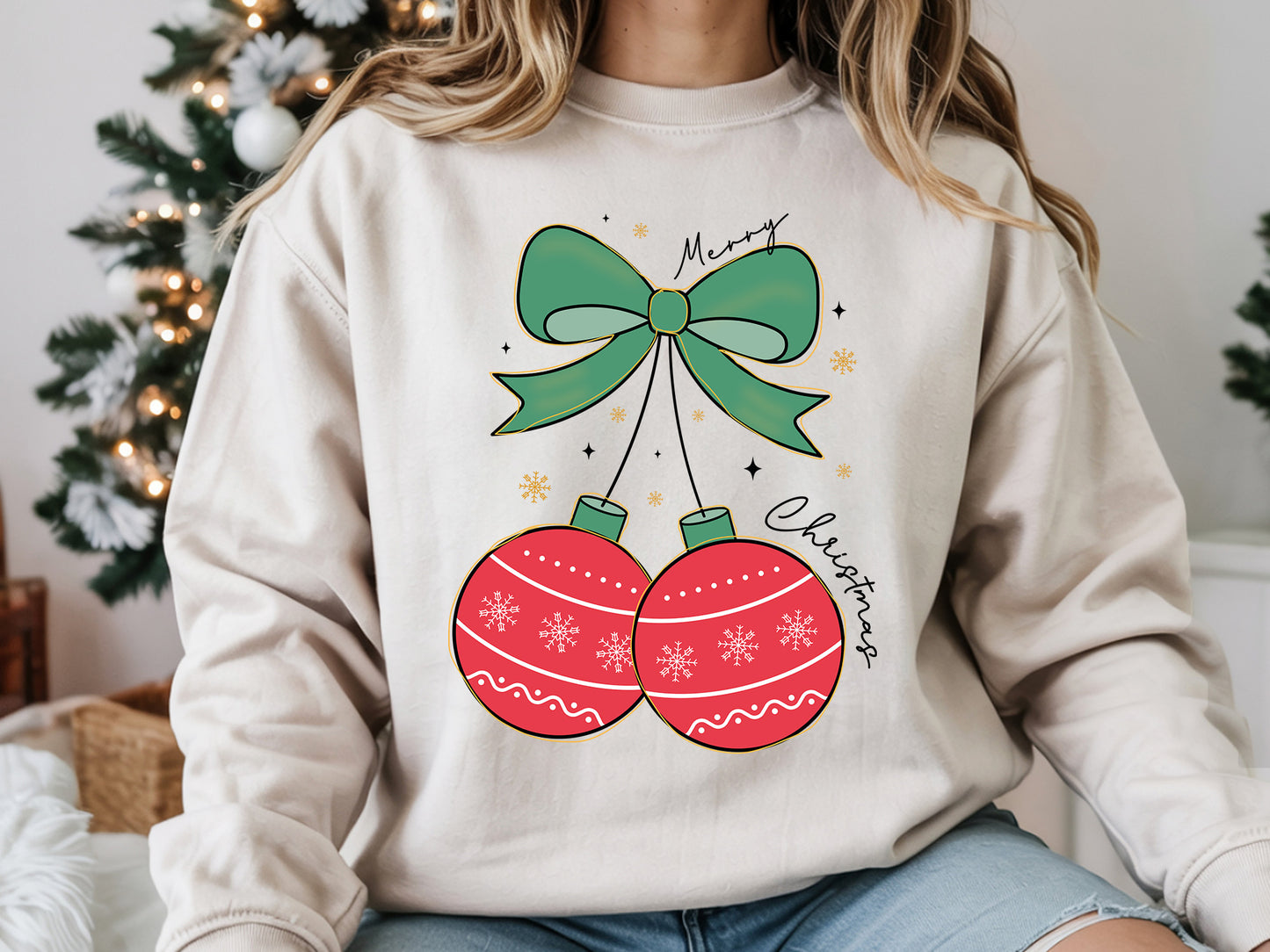Coquette Jingle Bell Merry Christmas Sublimation