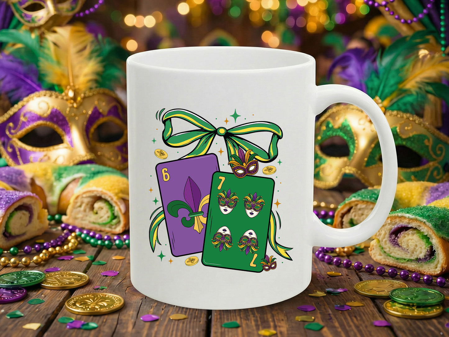 Coquette Mardi Gras 67 PNG Sublimation