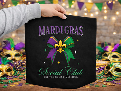 Coquette Mardi Gras Social Club Sublimation