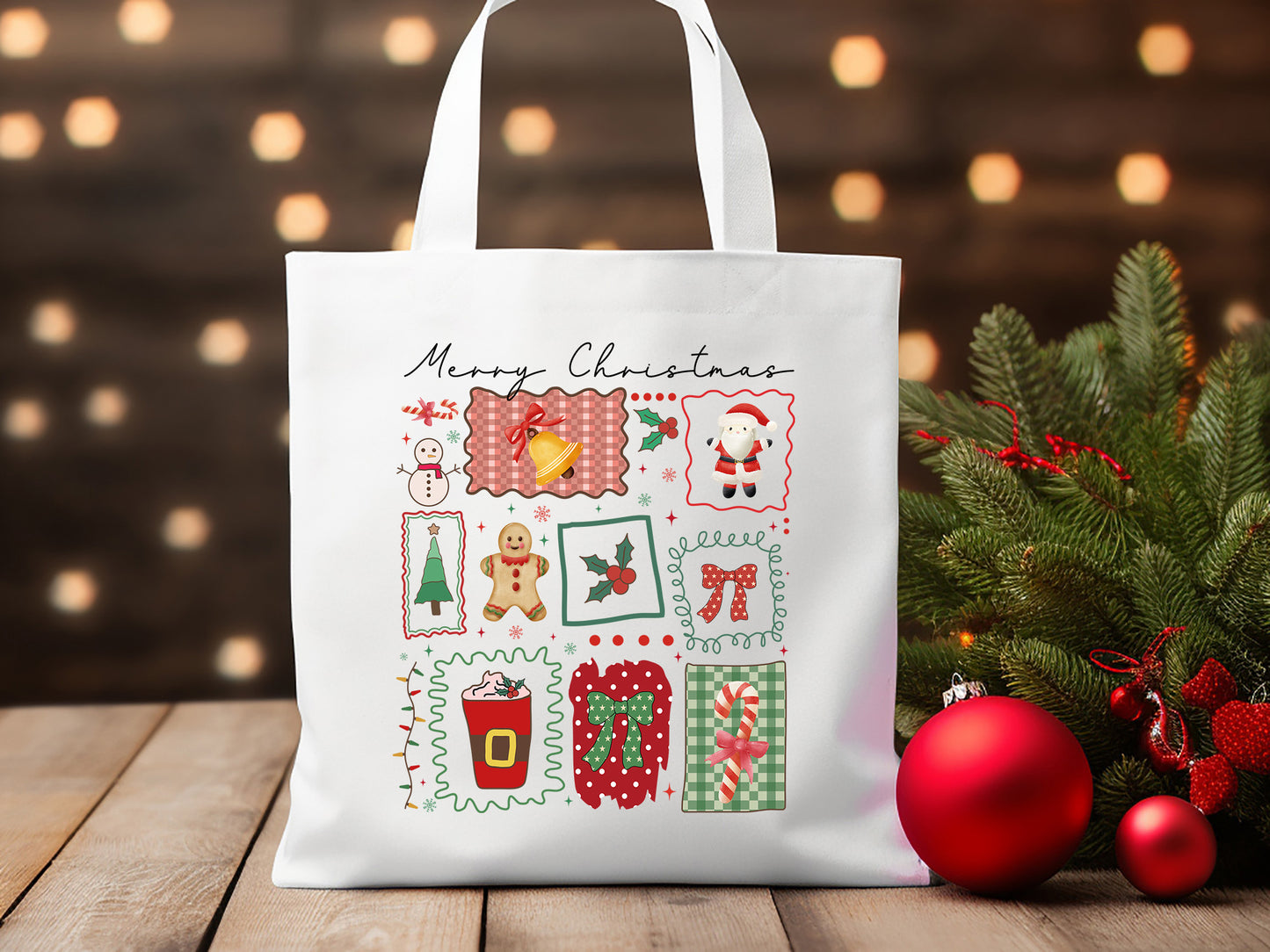 Coquette Merry Christmas Sublimation Transfer